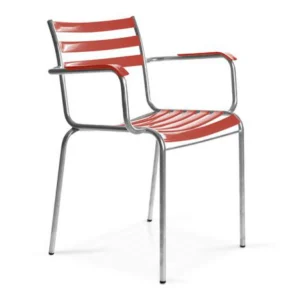 Baettig Gartenbmöbel Bättig Stuhl Modell 7a rot