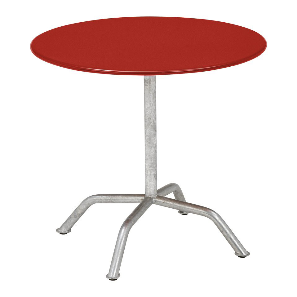 Bättig Gartenmöbel Bättig Clubtisch rund Ø 80 rot
