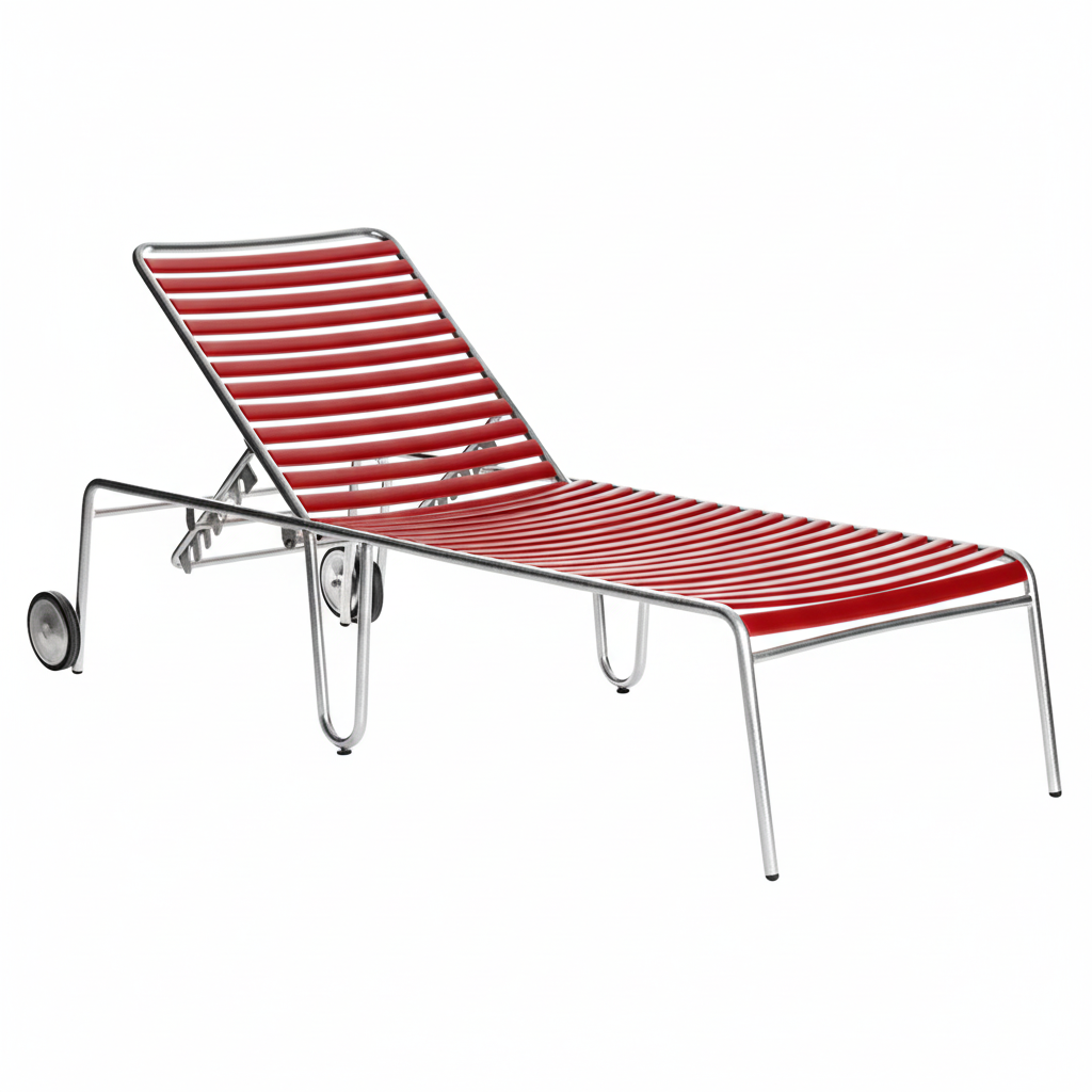 Bättig Möbel Bättig Liegebett-Rot-RAL-3000