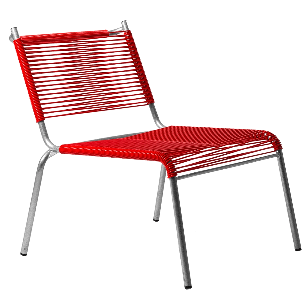 Bättig Möbel Bättig Lounger 21 Spaghetti Rot