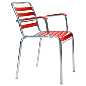 Bättig Möbel Bättig Stuhl Modell-111a-Rot-RAL-3000