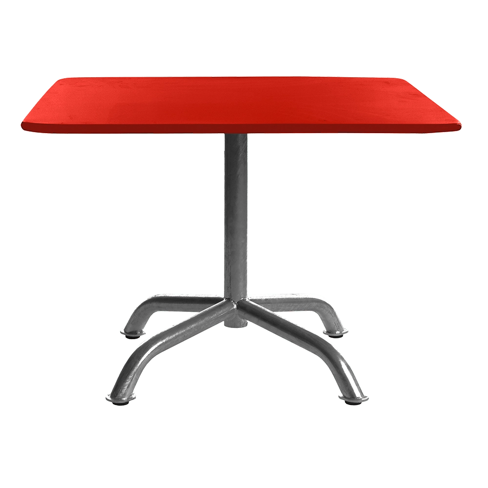 Bättig Möbel Bättig clubtisch-quadratisch-Rot-RAL-3000