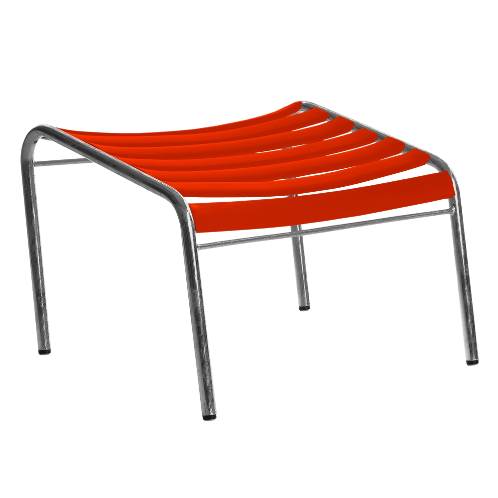 Bättig Möbel Bättig fussschemel-21-Rot-RAL-3000